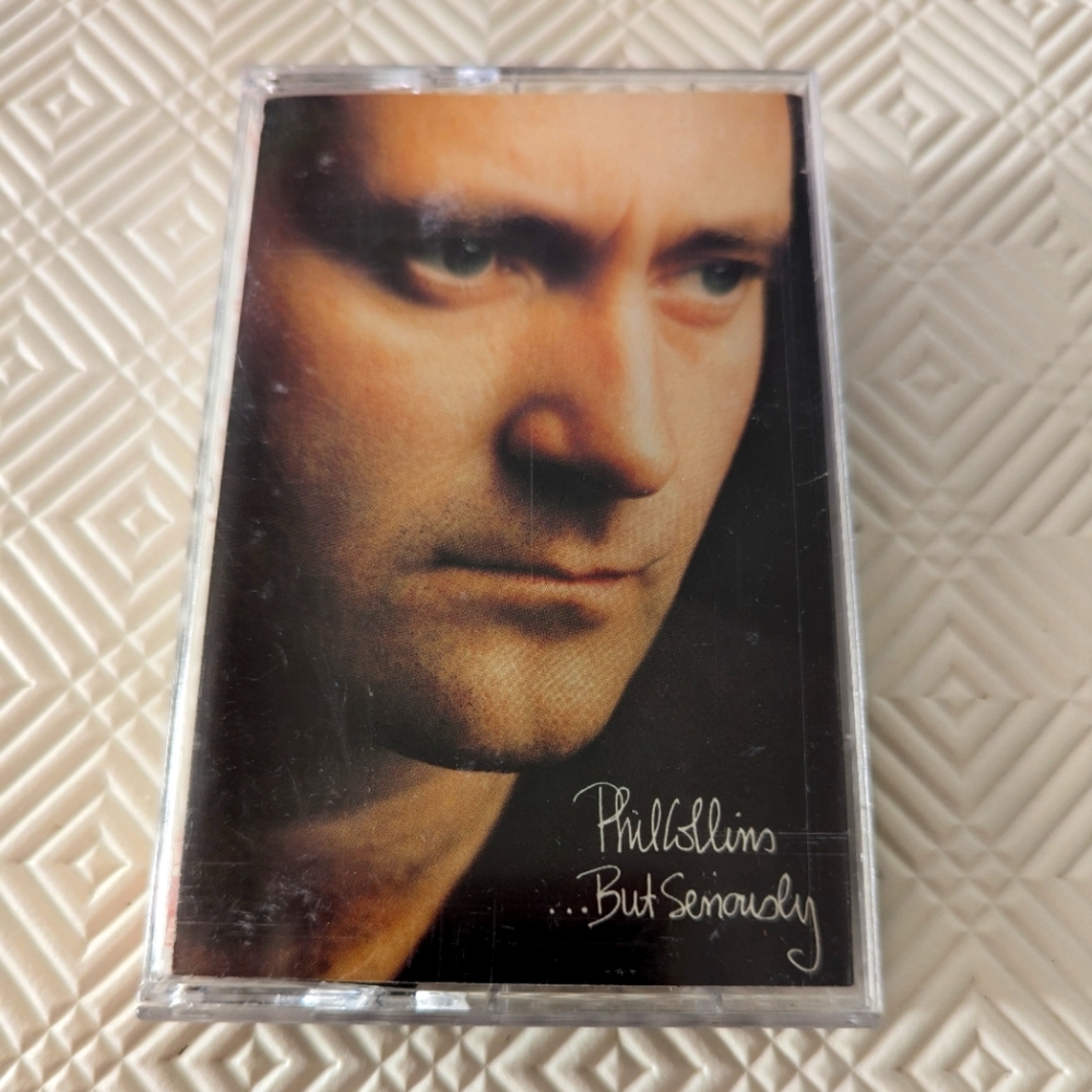 Phil Collins - ...But Seriously cassette tape